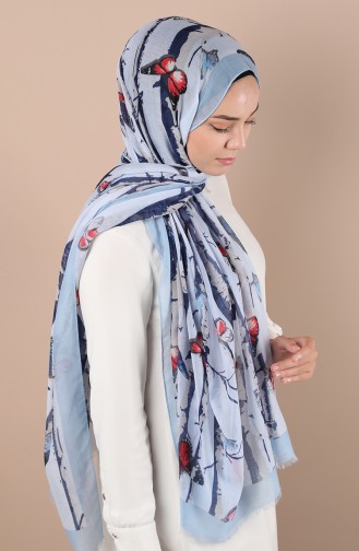 Blue Sjaal 24200-04