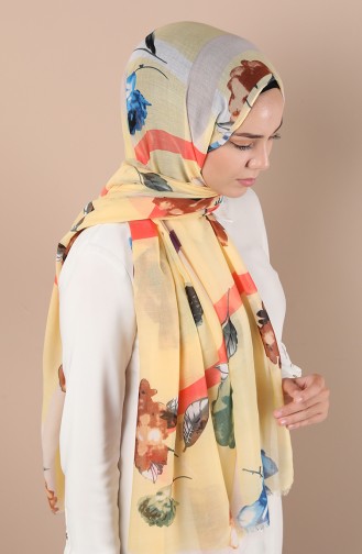 Yellow Sjaal 24700-06