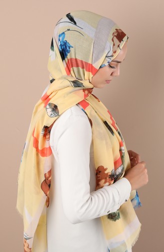 Yellow Sjaal 24700-06