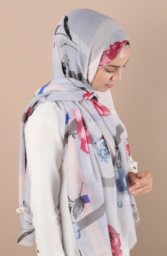 Gray Shawl 24700-08