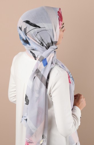 Gray Shawl 24700-08