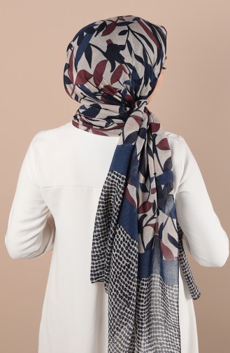 Navy Blue Shawl 25200-07