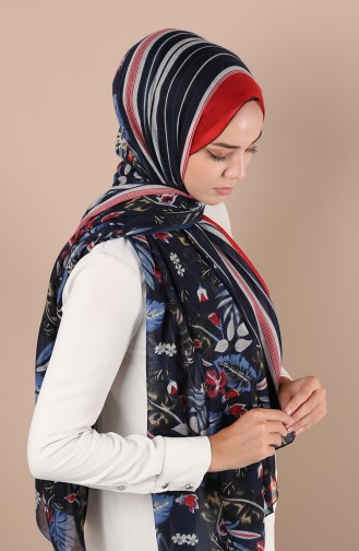 Navy Blue Shawl 25400-02