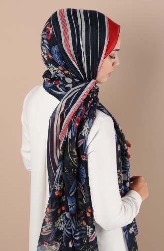 Navy Blue Shawl 25400-02