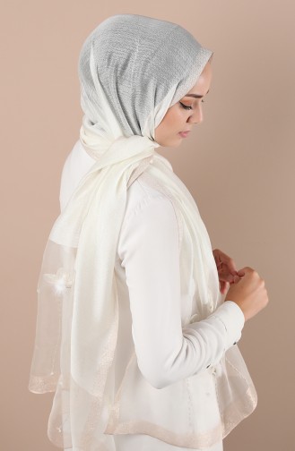 Cream Shawl 34300-07