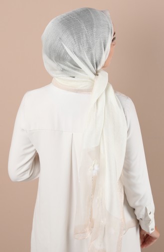 Cream Shawl 34300-07