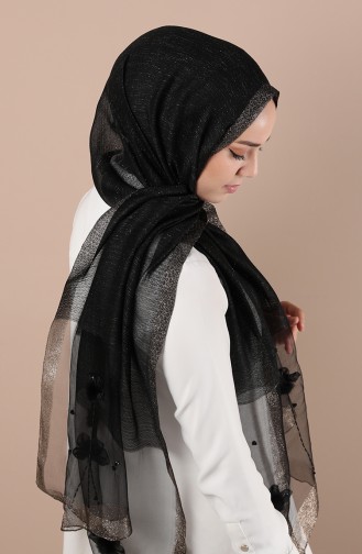 Black Sjaal 34300-08