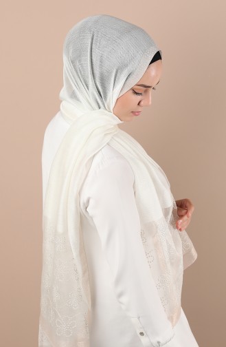 Cream Shawl 34400-01