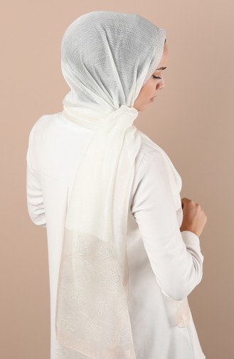 Cream Shawl 34400-01