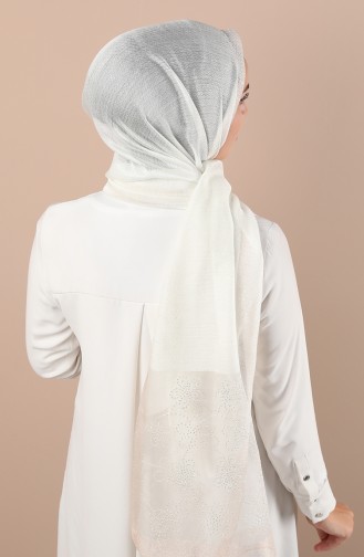 Cream Shawl 34400-01