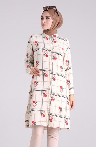 Cream Tuniek 5011-02