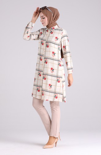 Cream Tuniek 5011-02