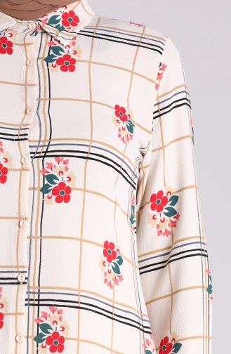 Cream Tuniek 5011-02