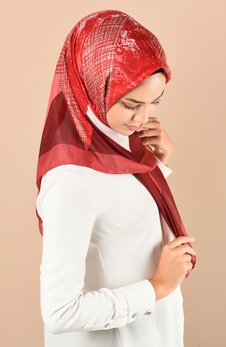 Claret red Hoofddoek 90662-16