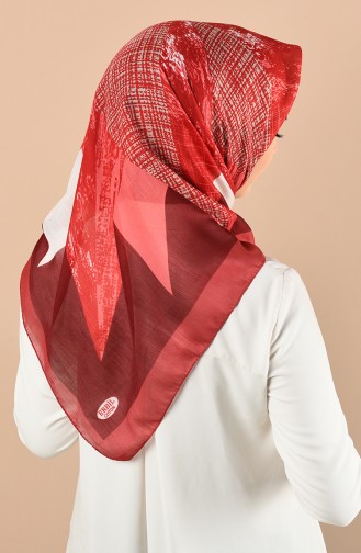 Claret red Hoofddoek 90662-16