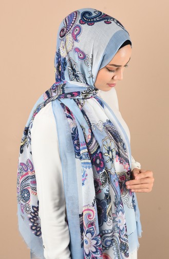 Blue Shawl 24400-07