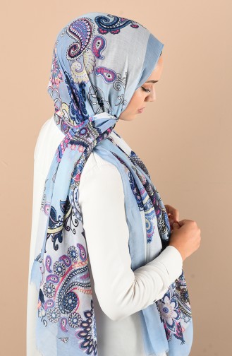 Blue Shawl 24400-07