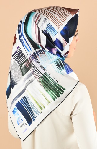 Navy Blue Hoofddoek 1133P-01