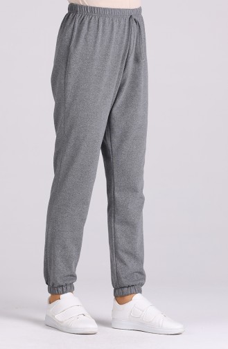 Sweatpants أسود فاتح 1558-13