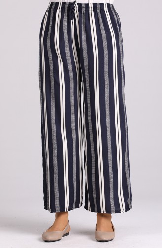 Pantalon Bleu Marine 2029-01