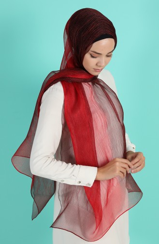 Claret Red Shawl 34700-04