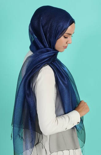 Saxon blue Sjaal 34800-08