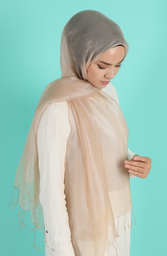 Beige Sjaal 34800-10