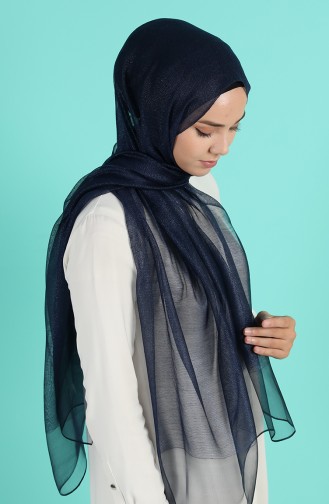 شال أزرق كحلي 34900-05