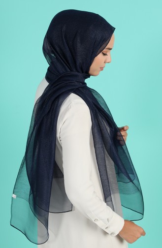 شال أزرق كحلي 34900-05