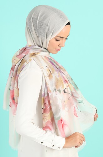 Cream Shawl 4698-01