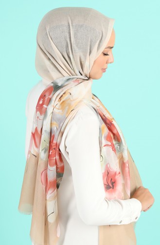 Beige Shawl 4698-08