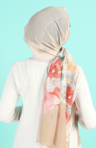 Beige Shawl 4698-08