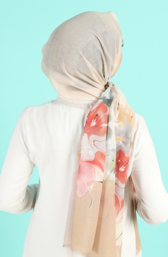 Beige Shawl 4698-08