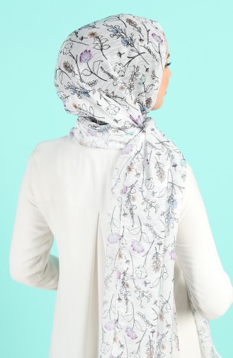 White Sjaal 4995-01