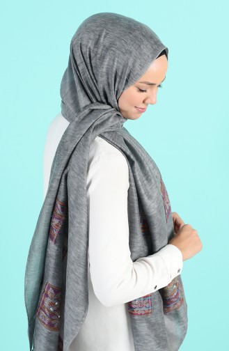 Gray Shawl 35100-04