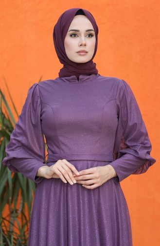 Habillé Hijab Pourpre 4822-05