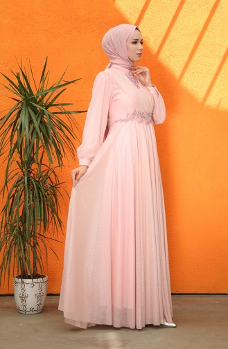 Lila Hijab-Abendkleider 5067-03