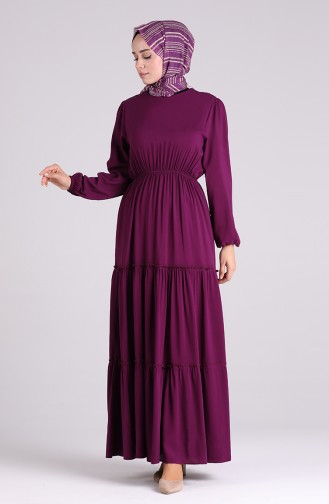 Robe Hijab Pourpre 3003A-05