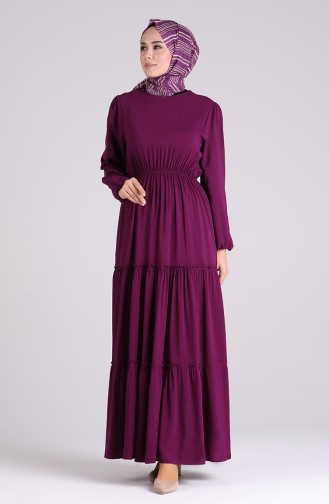 Robe Hijab Pourpre 3003A-05