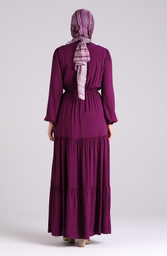 Robe Hijab Pourpre 3003A-05