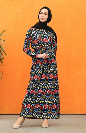 Robe Hijab Noir 5710B-01