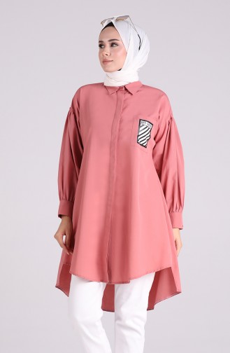 Beige-Rose Tunikas 5023-06