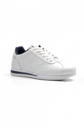 White Casual Shoes 4496