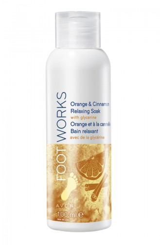 Avon Foot Works Portakal Ve Tarçın Kokulu Ayak Banyosu 100 Ml KREM3358