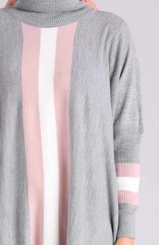 Grau Pullover 1084-03