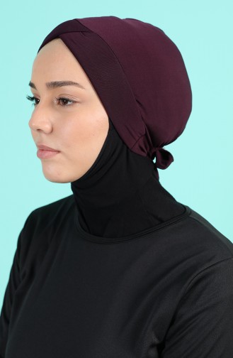 Dark Purple Swim Cap 1016-03