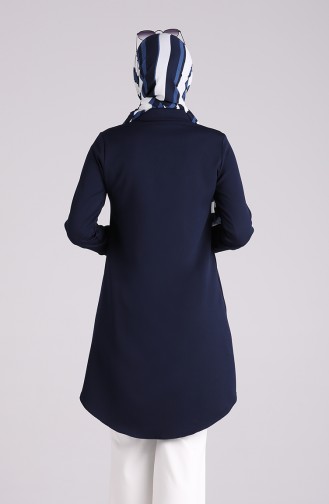 Navy Blue Tunics 1218-04