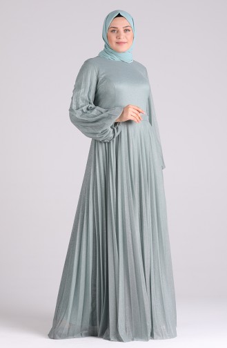 Habillé Hijab Vert noisette 4828-04