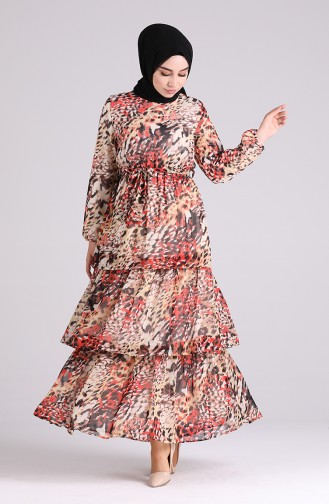فستان مرجاني 6099-01