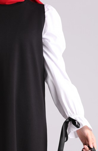 Garnili Spor Elbise 1002-01 Siyah